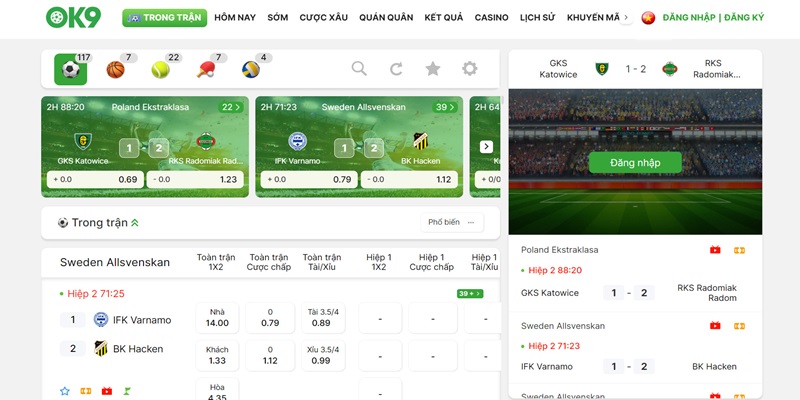 Giới thiệu nhà cái OK9 – Thông tin sơ lược